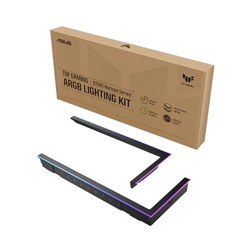 ASUS TUF Gaming GT502 Horizon ARGB Lighting Kit Black (magnetisches Design, Aura-Sync, bis zu 20.000 Stunden Haltbarkeit) ASUS TUF Gaming GT502 Horizon ARGB Lighting Kit Black (magnetisches Design, Aura-Sync, bis zu 20.000 Stunden Haltbarkeit) von ASUS
