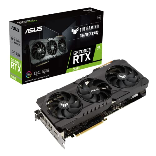 ASUS TUF Gaming GeForce RTX 4080 16GB OC Edition GDDR6X Gaming Grafikkarte (DLSS 3, PCIe 4.0, 16GB GDDR6X, 2x HDMI 2.1a, 3x DisplayPort 1.4a, TUF-RTX4080-O16G-GAMING) von ASUS