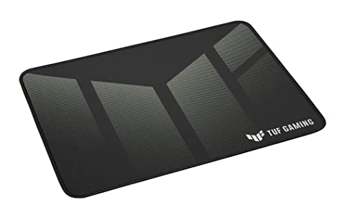 ASUS TUF Gaming P1 Mauspad (nano-beschichtete, wasserabweisende Oberfläche, langlebige, gegen Ausfransen geschützte Nähte, rutschfeste Unterseite aus Gummi), 26 x 36 cm von ASUS