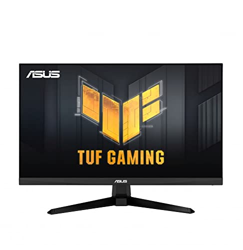 ASUS TUF Gaming VG246H1A - 24 Zoll Full HD Monitor - 100 Hz, 0.5ms MPRT, FreeSync, ELMB Sync, GameFast Input - IPS Panel, 16:9, 1920x1080, HDMI von ASUS