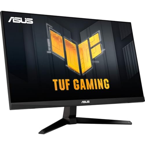 ASUS TUF Gaming VG246H1A - 24 Zoll Full HD Monitor - 100 Hz, 0.5ms MPRT, FreeSync, ELMB Sync, GameFast Input - IPS Panel, 16:9, 1920x1080, HDMI von ASUS