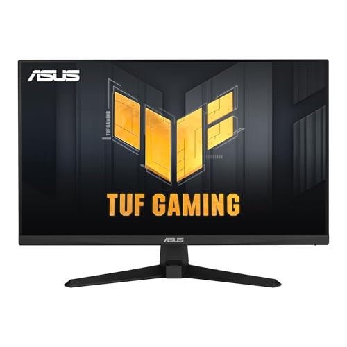 ASUS TUF Gaming VG249Q1A - 24 Zoll Full HD Monitor - 165 Hz, 1ms MPRT, FreeSync Premium - IPS Panel, 16:9, 1920x1080, DisplayPort, HDMI von ASUS