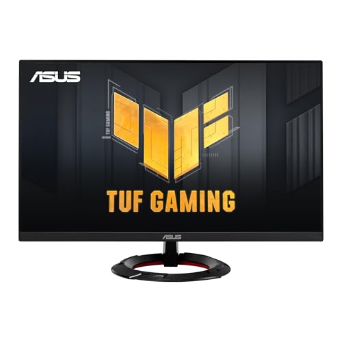 ASUS TUF Gaming VG249Q1R - 24 Zoll Full HD Monitor - 165 Hz, 1ms MPRT, FreeSync Premium - IPS Panel, 16:9, 1920x1080, DisplayPort, HDMI von ASUS