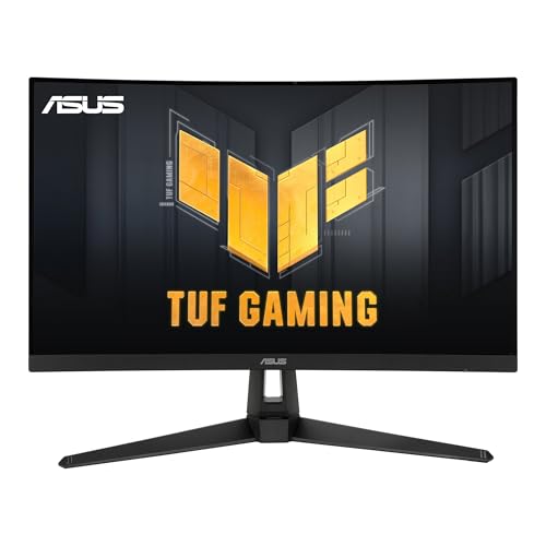 ASUS TUF Gaming VG27VH1B - 27 Zoll Full HD Curved Monitor - 165 Hz, 1ms MPRT, FreeSync Premium - VA Panel, 16:9, 1920x1080, HDMI, D-Sub, Schwarz ASUS TUF Gaming VG27VH1B - 27 Zoll Full HD Curved Monitor - 165 Hz, 1ms MPRT, FreeSync Premium - VA Panel, 16:9, 1920x1080, HDMI, D-Sub, Schwarz von ASUS