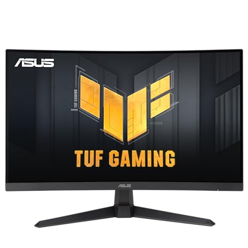 ASUS TUF Gaming VG27VQM1B-J, 27 Zoll Full HD Curved Monitor, 280 Hz, 1ms GtG, FreeSync, AdaptiveSync, 10-bit, Fast-VA Panel, 16:9, 1920x1080, DisplayPort, HDMI, Speaker ASUS TUF Gaming VG27VQM1B-J, 27 Zoll Full HD Curved Monitor, 280 Hz, 1ms GtG, FreeSync, AdaptiveSync, 10-bit, Fast-VA Panel, 16:9, 1920x1080, DisplayPort, HDMI, Speaker von ASUS