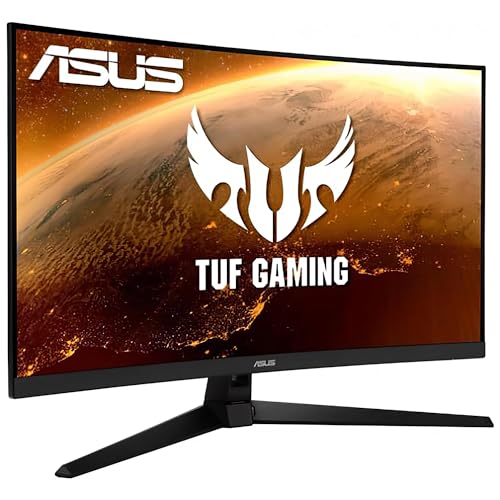 ASUS TUF Gaming VG32VQ1BR - 31,5 Zoll WQHD Curved Monitor - 165 Hz, 1ms MPRT, FreeSync Premium, HDR 10 - VA Panel, 16:9, 2560x1440, DisplayPort, HDMI von ASUS