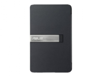 ASUS Turn Case - Beskyttende kasse til tablet - polyurethan, polykarbonat - sort - für Fonepad ME371MG von ASUS