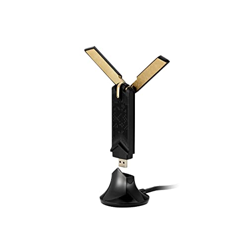 ASUS USB-AX56 WiFi-6 USB Stick (AX1800, USB 3.2, ASUS Gaming Design, WPA3) von Asus