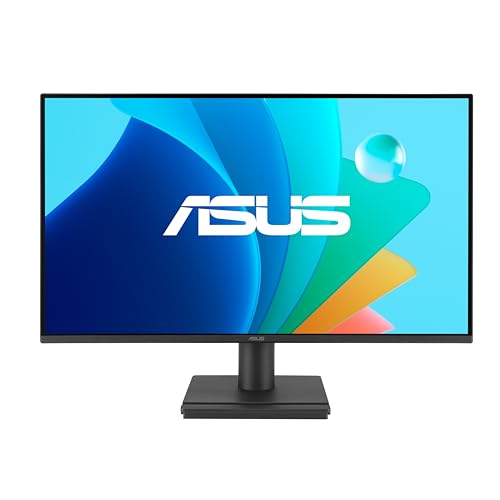ASUS EyeCare VA249HG - 24 Zoll Full HD Monitor - Rahmenlos, Flicker-Free, Blaulichtfilter, Adaptive-Sync - 120 Hz, 1ms MPRT, 16:9 IPS Panel, 1920x1080 - Vesa 100x100, HDMI, D-Sub von ASUS