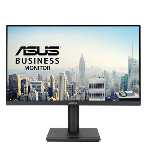 ASUS Business VA249QGS - 24 Zoll Full HD Monitor - Rahmenlos, Ergo., EPEAT Gold, Blaulichtfilter, Adaptive-Sync - 120 Hz, 1ms MPRT, 16:9 IPS Panel, 1920x1080 - DisplayPort, HDMI, D-Sub, Lautsprecher von ASUS