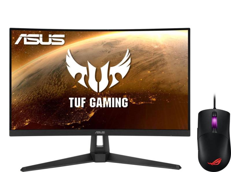 ASUS TUF Gaming VG27WQ1B 68,5 cm 27 Zoll Curved Gaming Monitor + ROG Keris Ga... von ASUS