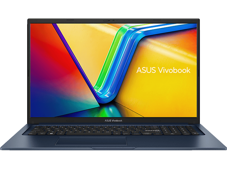 ASUS VivoBook 17 X1704VA-AU393W, Notebook, mit 17,3 Zoll Display, Intel® Core™ i7,i7-1355U Prozessor, 16 GB RAM, 512 SSD, Iris® Xe, Quiet Blue, Windows 11 Home (64 Bit) von ASUS