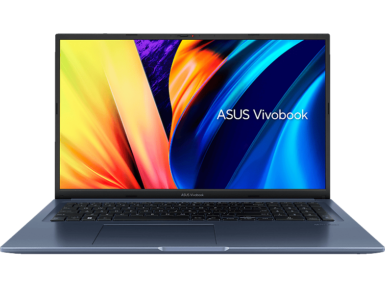 ASUS VivoBook 17X M1703QA-AU056W, Notebook, mit 17,3 Zoll Display, AMD Ryzen™ 9,5900HX Prozessor, 16 GB RAM, 1 TB SSD, Radeon™ Onboard Graphics, Blau, Windows 11 Home (64 Bit) von ASUS