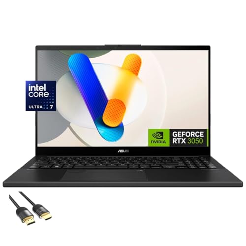 ASUS VivoBook Pro 15 OLED Creator Laptop, 15.6" FHD 400nits, Ultra 7 155H AI Boost NPU, GeForce RTX 3050, 40GB RAM, 1TB SSD, 2K Webcam, Thunderbolt, Pro Headset, US Version KB, Win 11, HDMI Cable ASUS VivoBook Pro 15 OLED Creator Laptop, 15.6" FHD 400nits, Ultra 7 155H AI Boost NPU, GeForce RTX 3050, 40GB RAM, 1TB SSD, 2K Webcam, Thunderbolt, Pro Headset, US Version KB, Win 11, HDMI Cable von ASUS