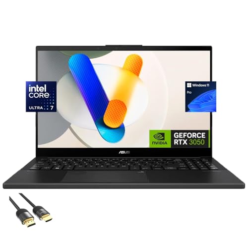 ASUS VivoBook Pro 15 OLED Creator Laptop, 15.6" FHD 400nits, Ultra 7 155H AI Boost NPU, GeForce RTX 3050, 40GB RAM, 1TB SSD, 2K Webcam, Thunderbolt, Pro Headset, Win 11 Pro, US Version KB, HDMI Cable ASUS VivoBook Pro 15 OLED Creator Laptop, 15.6" FHD 400nits, Ultra 7 155H AI Boost NPU, GeForce RTX 3050, 40GB RAM, 1TB SSD, 2K Webcam, Thunderbolt, Pro Headset, Win 11 Pro, US Version KB, HDMI Cable von ASUS