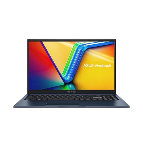 ASUS Vivobook 15 Laptop | 15,6" FHD entspiegeltes IPS Display | Intel i3-1215U | 8 GB RAM | 512 GB SSD | Intel UHD Graphics | Windows 11 | QWERTZ Tastatur | Quiet Blue von ASUS
