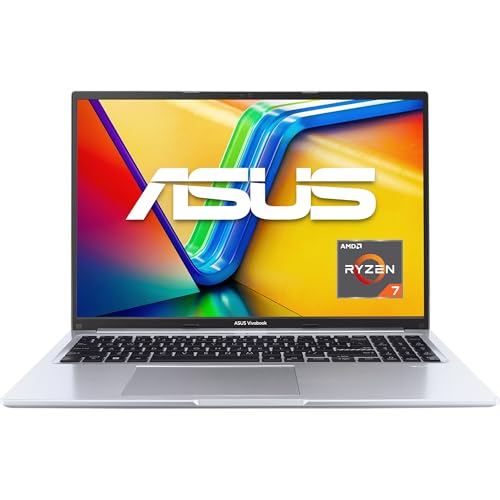 ASUS Vivobook 16 M1605YA Laptop | 16" WUXGA 16:10 IPS Display | AMD Ryzen 7 7730U | 16 GB RAM | 512 GB SSD | AMD Radeon | Windows 11 | QWERTZ Tastatur | Cool Silver ASUS Vivobook 16 M1605YA Laptop | 16" WUXGA 16:10 IPS Display | AMD Ryzen 7 7730U | 16 GB RAM | 512 GB SSD | AMD Radeon | Windows 11 | QWERTZ Tastatur | Cool Silver von ASUS