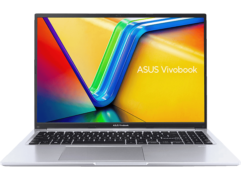 ASUS Vivobook 16 X1605ZA-MB003W, Notebook, mit Zoll Display, Intel® Core™ i5,i5-1235U Prozessor, 8 GB RAM, 512 SSD, Iris® Xe, Silber, Windows 11 Home (64 Bit) von ASUS