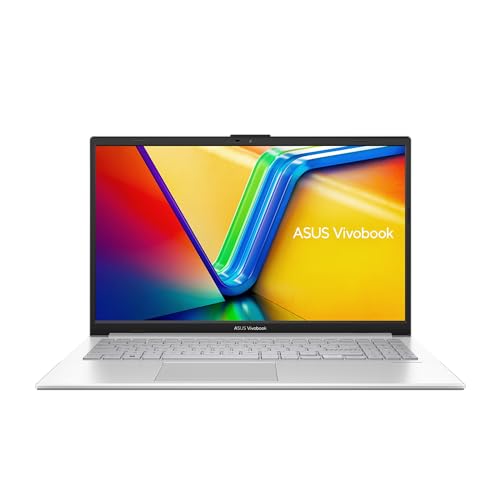 ASUS Vivobook Go 15 OLED Laptop | 15,6" FHD 60Hz/0,2ms OLED Display |Intel Core i3-N305 | 8 GB RAM | 512 GB SSD | Intel UHD | Windows 11 | QWERTZ Tastatur | Cool Silver von ASUS