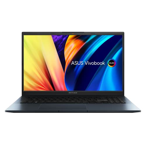 ASUS Vivobook Pro 15 OLED Laptop | 15,6" WQHD+ 120Hz/0,2ms OLED Display| AMD R9-7940HS | 32 GB RAM | 1 TB SSD | NVIDIA RTX 4060 | Windows 11 | QWERTZ Tastatur |Quiet Blue von ASUS