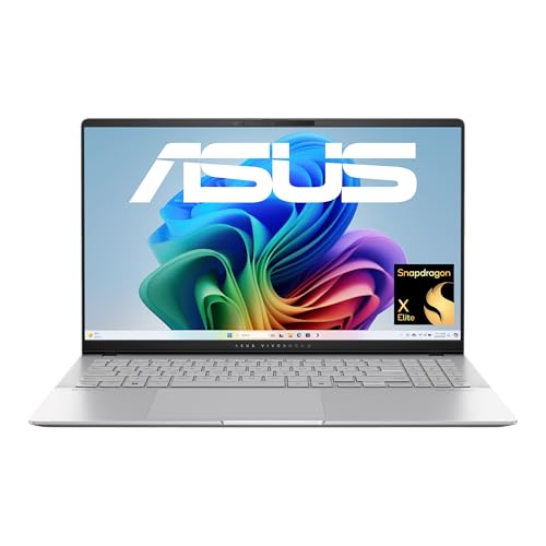 ASUS Vivobook S 15 OLED S5507QA Copilot+ PC | 15,6" 2,8K WQHD+ OLED Display | Qualcomm Snapdragon X Elite X1E | 16GB RAM | 1TB SSD | Win11 | QWERTZ | Silver ASUS Vivobook S 15 OLED S5507QA Copilot+ PC | 15,6" 2,8K WQHD+ OLED Display | Qualcomm Snapdragon X Elite X1E | 16GB RAM | 1TB SSD | Win11 | QWERTZ | Silver von ASUS