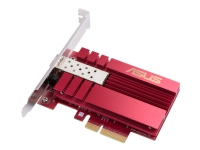 ASUS XG-C100F, Eingebaut, Kabelgebunden, PCI Express, Faser, 10000 Mbit/s, Rot von ASUS