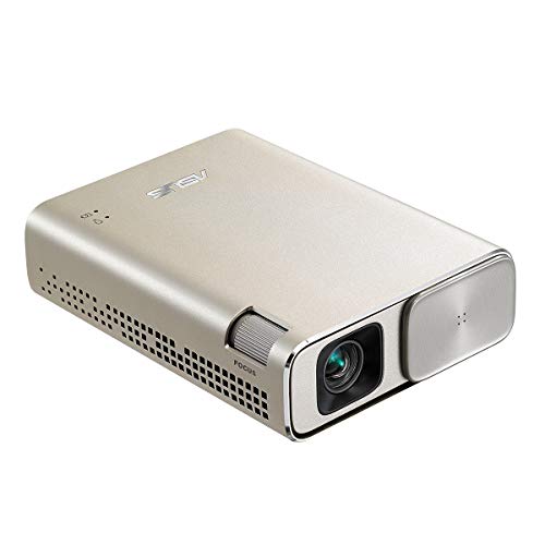 ASUS ZenBeam Go E1Z Projektor, R/G/B LED, WVGA (854 x 480), 150 Lumen, HDMI/MHL GOLD von ASUS