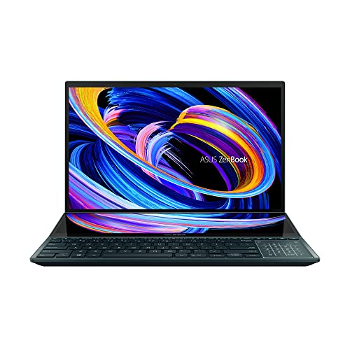 ASUS ZenBook Pro 14 Duo OLED UX8402ZE-M3167X Core i9-12900H 32GB RAM 1TB SSD GeForce RTX 3050 Ti Win11Pro - 90NB0X82-M00A50 tech-black von ASUS