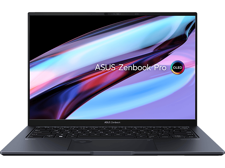 ASUS ZenBook Pro 14 OLED UX6404VV-M9022W, Notebook, mit Zoll Display, Intel® Core™ i9,i9-13900H Prozessor, 32 GB RAM, 1 TB SSD, NVIDIA GeForce RTX™ 4060, Tech Black, Windows 11 Home (64 Bit) von ASUS