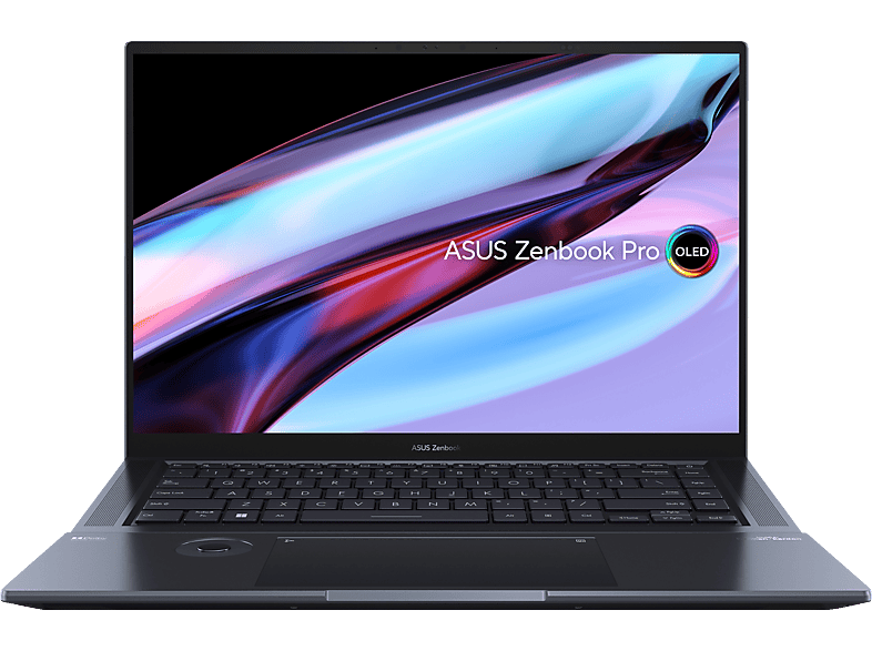 ASUS ZenBook Pro 16X OLED UX7602BZ-MY005W, Notebook, mit 16 Zoll Display Touchscreen, Intel® Core™ i9,i9-13900H Prozessor, 32 GB RAM, 2 TB SSD, NVIDIA GeForce RTX™ 4080, Tech Black, Windows 11 Home (64 Bit) von ASUS