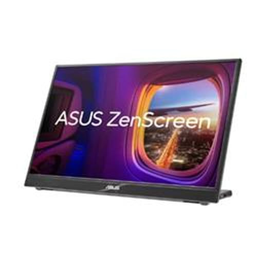 ASUS ZenScreen MB16QHG - 15,6 Zoll tragbarer USB Monitor - WQXGA 2560x1600, Typ-C, HDMI, Autorotation, leichtes Design, Kickstand, Stativ Sockel - IPS Panel, DisplayHDR 400, 120Hz, entspiegelt von ASUS