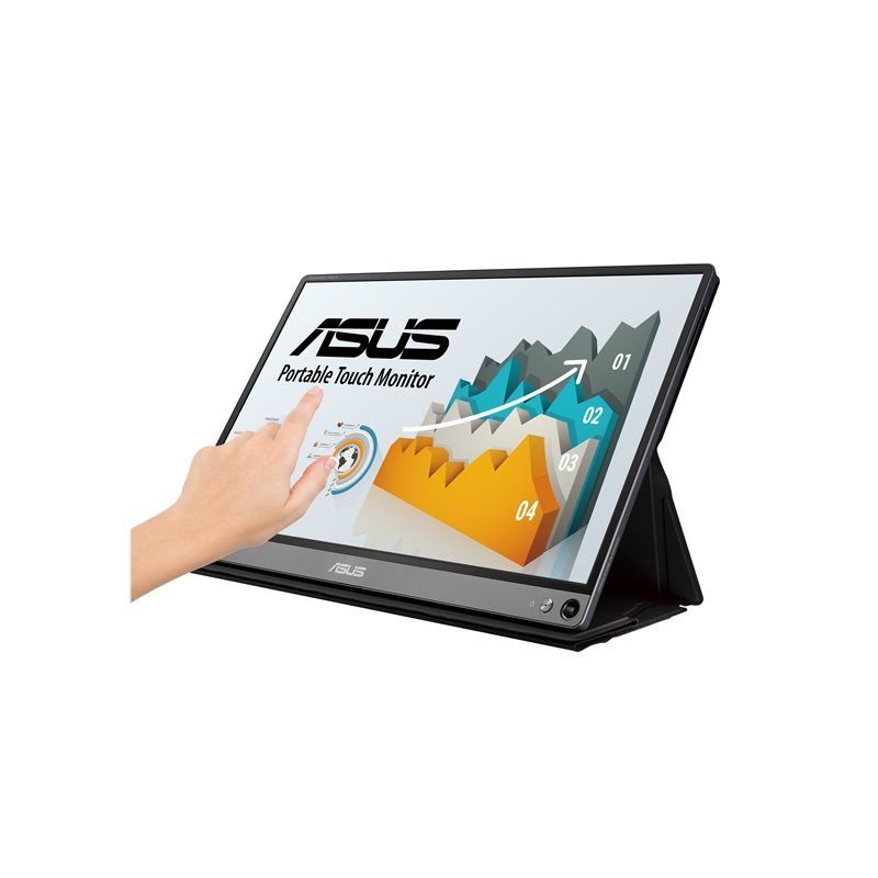 ASUS ZenScreen Touch MB16AMT 39,6cm 15,6Zoll tragbar 1920x1080 Full HD von ASUS