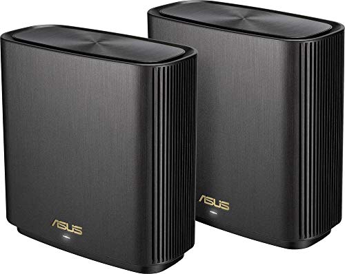 ASUS ZenWiFi AX (XT8) AX6600 2er Set,Schwarz,zusätzlicher UK Anschluss von ASUS