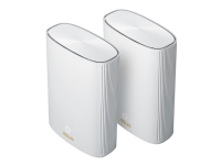 ASUS ZenWiFi AX Hybrid (XP4) - Wi-Fi-System (2 Router) - op til 5500 sq.ft - mesh - GigE, HomePlug AV (HPAV) 2.0 - 802.11a/b/g/n/ac/ax - Dual Band von ASUS