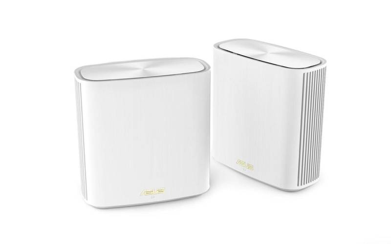 ASUS ZenWiFi XD6S AX5400 2er Set Weiß kombinierbarer Router (AX5400 Whole-Hom... von ASUS