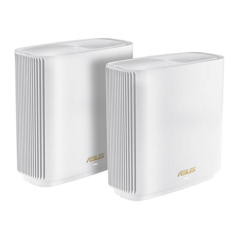 ASUS ZenWiFi XT9 AX7800 2er Set Weiß kombinierbarer Router (Tethering als 4G ... von ASUS