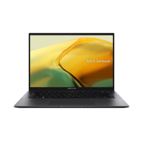 ASUS Zenbook 14 Laptop | 14" WQXGA 16:10 entspiegeltes IPS Display | AMD Ryzen 5 7530U | 16 GB RAM | 512 GB SSD | AMD Radeon | Windows 11 | QWERTZ Tastatur | Jade Black von ASUS