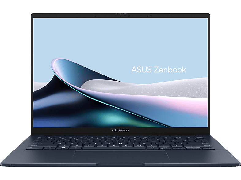 ASUS Zenbook 14 OLED UX3405MA-PP239W, Notebook, mit Zoll Display, Intel® Core™ Ultra 7,155H Prozessor, 16 GB RAM, 1 TB SSD, AMD Arc® GPU, Blau, Windows 11 Home (64 Bit) von ASUS