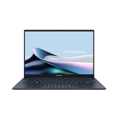 ASUS Zenbook 14 OLED UX3405MA-PP665X Intel Core Ultra 9 185H Laptop 35,6 cm (14") WQXGA+ 32 GB LPDDR5x-SDRAM 1 TB SSD Wi-Fi 6E (802.11ax) Windows 11 Pro Blau von ASUS