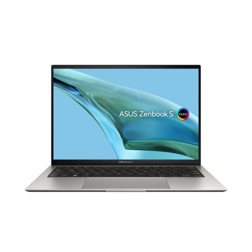 ASUS Zenbook S 13 OLED Laptop | 13,3" WQXGA+ 16:10 OLED Display | Intel Core i7-1355U | 16 GB RAM | 1 TB SSD | Intel Iris Xe | Windows 11 | QWERTZ Tastatur | Basalt Grey von ASUS