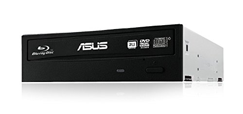 Asus BW-16D1HT Retail Silent interner Blu-Ray Brenner (16x BD-R (SL), 12x BD-R (DL), 16x DVD±R, Retail, BDXL, Sata) schwarz von ASUS