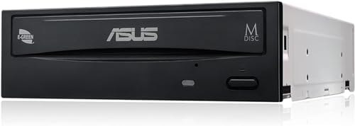 Asus DRW-24B3ST – Optisches Laufwerk (schwarz, senkrecht/Horizontal, DVD ± R/RW, SATA, 1,5 MB, 48 x) von ASUS