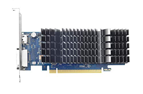 Asus GeForce GT1030-SL-2G-BRK Low-Profile Grafikkarte (Nvidia, PCIe 3.0, 2GB GDDR5 Speicher, HDMI, DVI) von ASUS