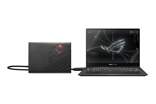 Asus ROG Flow 13 Gaming Convertible | 13,4" 4K Touchscreen Display | AMD Ryzen 9-6900HS | 32 GB RAM | 1000 GB SSD | AMD RX 6850M XT | Windows 11 | QWERTZ Tastatur | Off Black von ASUS