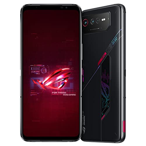 Asus ROG Phone 6 5G Smartphone (12+256GB, 6,78" FullHD+ 165Hz AMOLED Display, Snapdragon™ 8+ Gen1, Triple Kamera 50MP, 6000mAh Akku), Phantom Black von ASUS