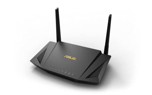 Asus RT-AX56U Home Office Router (Ai Mesh WLAN System, WiFi 6 AX1800, Gigabit LAN, AiProtection, USB 3.0, VPN, PPTP, OpenVPN) von ASUS