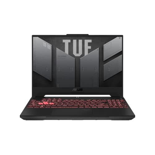 Asus TUF A15 Gaming Laptop | 15,6" Full-HD 144Hz matt IPS Display | AMD Ryzen 7-R7-6800H | 16 GB RAM | 512 GB SSD | NVIDIA RTX 3050 | Windows 11 | QWERTZ Tastatur | Mecha Grey von ASUS