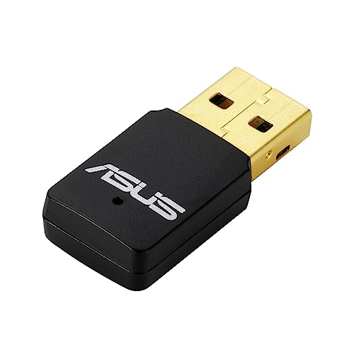 Asus USB-N13 C1 N300 WLAN USB Stick (WiFi 4, WPA3, USB 2.0, Windows Mac & Linux kompatibel) von ASUS