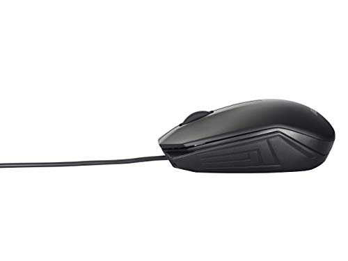 Asus UT280 optische Maus (kabelgebunden, für Links-und Rechtshänder, 1000 dpi) schwarz von ASUS