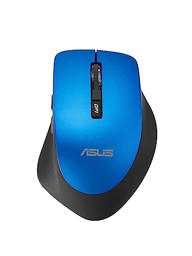 Asus WT425 Optische Maus (wireless, USB) blau von ASUS